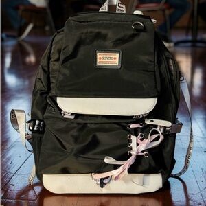 GUIVITU Women’s Girls Bow Backpack Bookbag Waterproof Rucksack Pencil Case Set